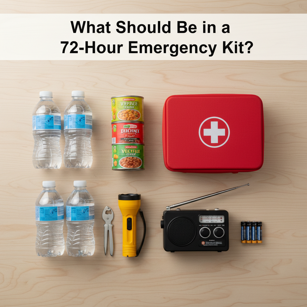 What Should Be in a 72-Hour Emergency Kit? (Complete Home Guide)